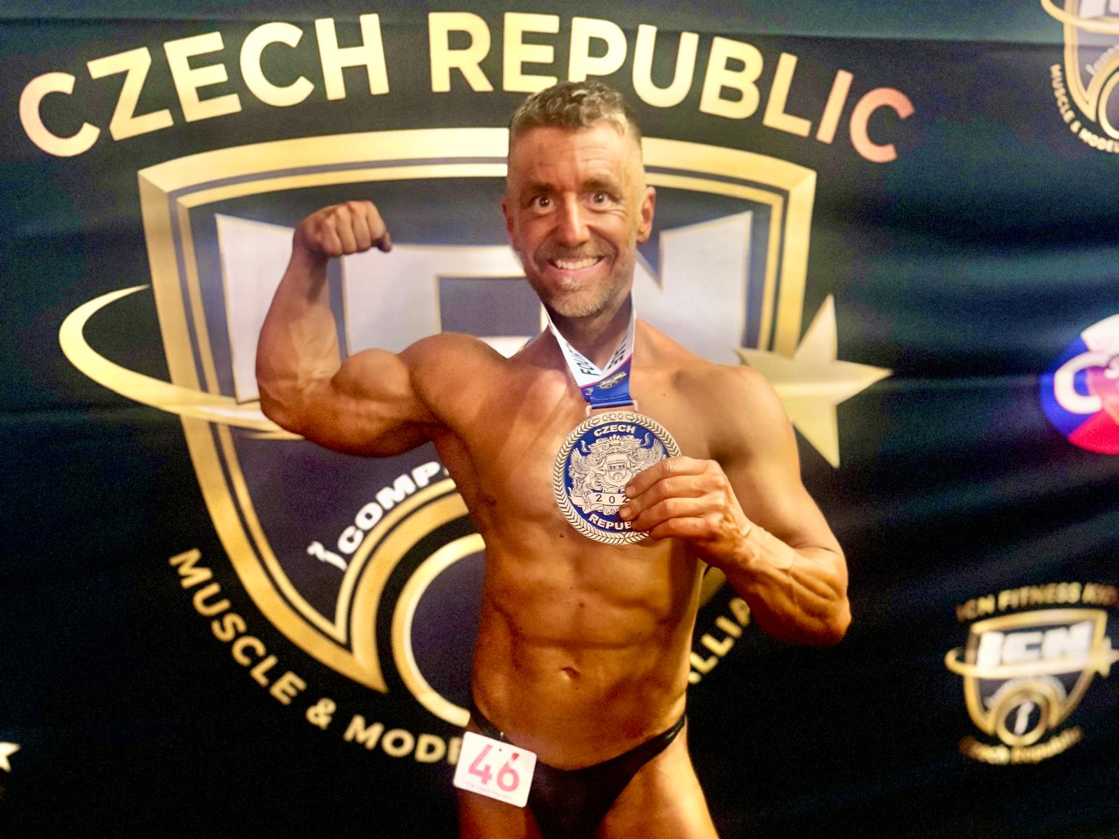 Závodní příprava a pózování ICN